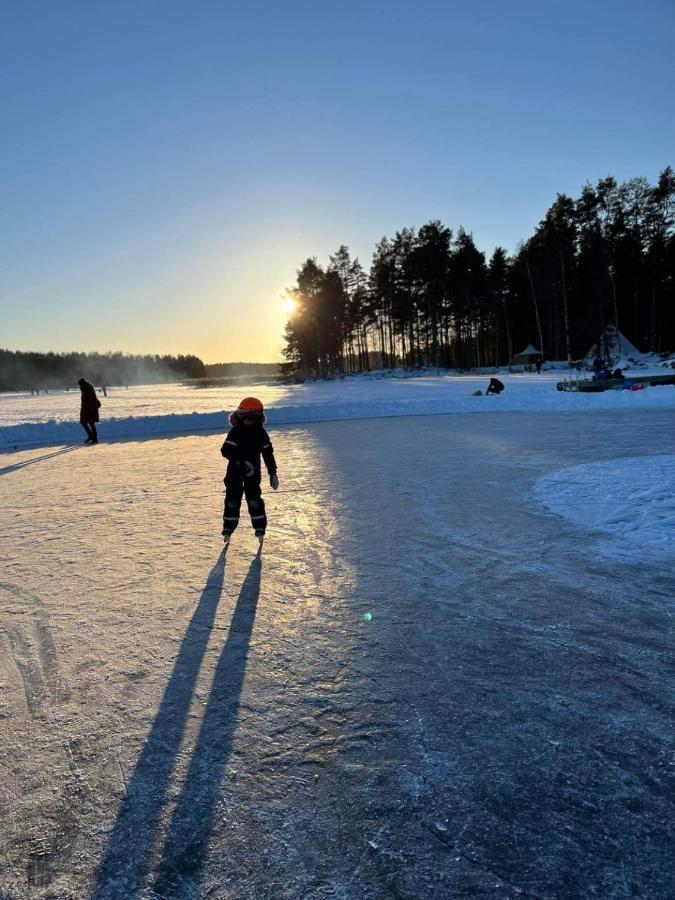 Lakeside Log Cabin Fraemby Udde Falun Zewnętrze zdjęcie